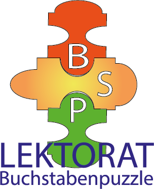 Logo Lektorat Buchstabenpuzzle