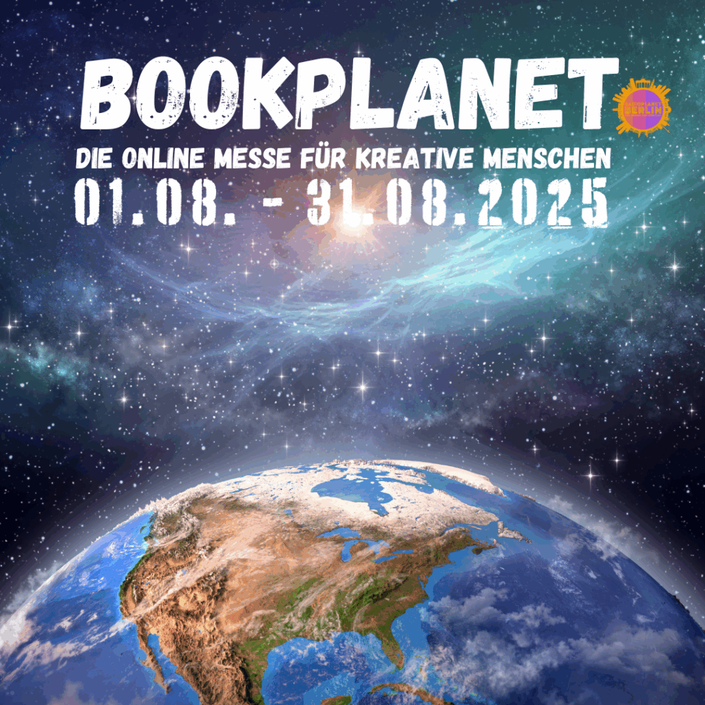 Werbeplakat Bookplanet 2025